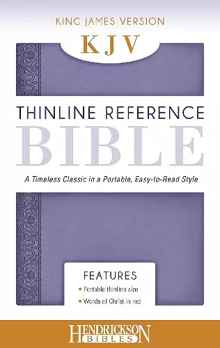 KJV Thinline Reference Bible Lilac cover