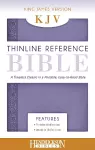 KJV Thinline Reference Bible Lilac cover