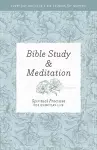 Bible Study and Meditation cover