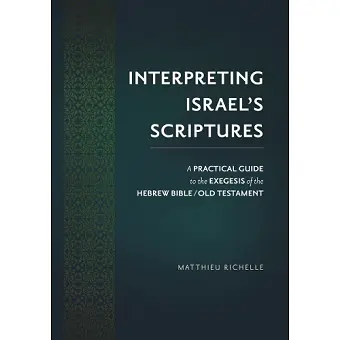 Interpreting Israel's Scriptures cover