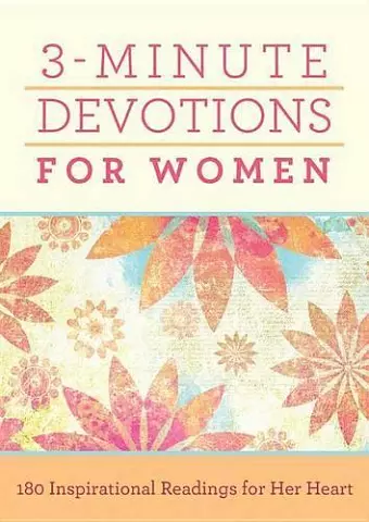 3-Minute Devotions for Women cover