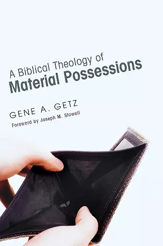 A Biblical Theology of Material Possessions cover