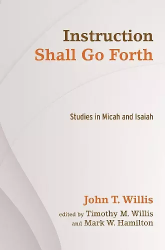 Instruction Shall Go Forth cover