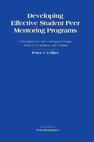 Developing Effective Student Peer Mentoring Programs cover