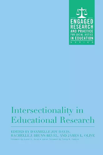 Intersectionality in Educational Research cover