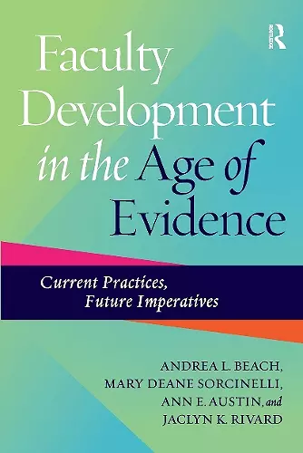 Faculty Development in the Age of Evidence cover