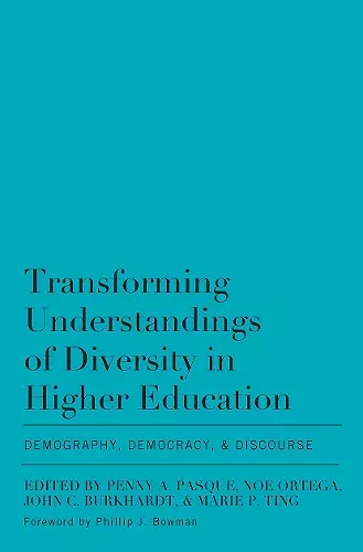 Transforming Understandings of Diversity in Higher Education cover