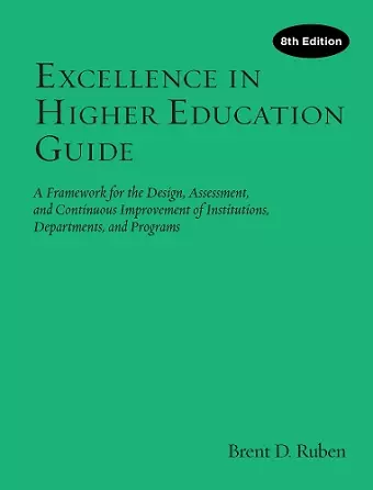 Excellence in Higher Education Guide cover