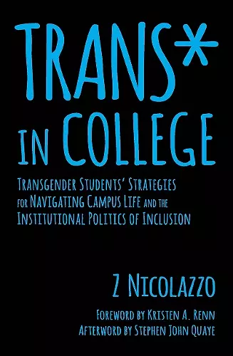 Trans* in College cover