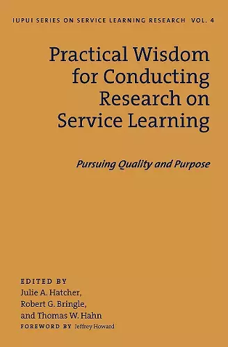 Practical Wisdom for Conducting Research on Service Learning cover