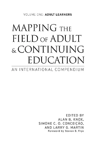 Mapping the Field of Adult and Continuing Education cover