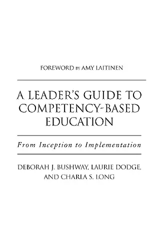 A Leader's Guide to Competency-Based Education cover