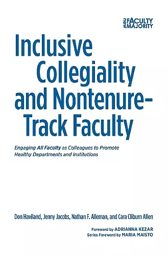 Inclusive Collegiality and Nontenure-Track Faculty cover