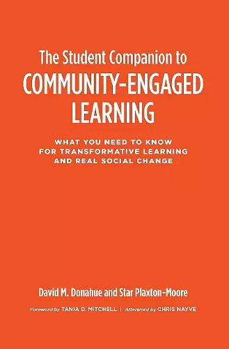 The Student Companion to Community-Engaged Learning cover