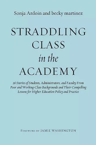 Straddling Class in the Academy cover