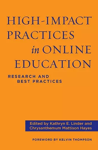 High-Impact Practices in Online Education cover