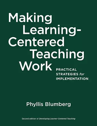 Making Learning-Centered Teaching Work cover