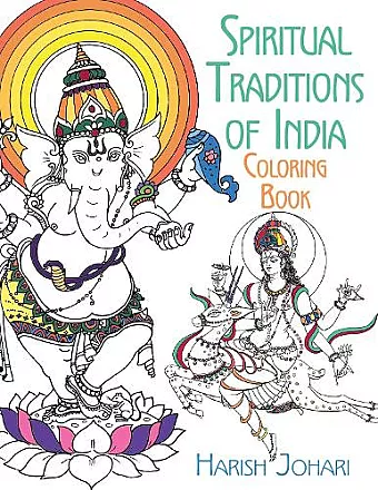 Spiritual Traditions of India Coloring Book cover