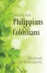 Gleanings from Philippians & Colossians cover