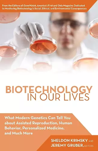 Biotechnology in Our Lives cover