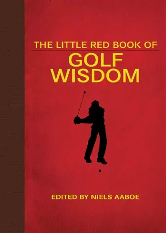 The Little Red Book of Golf Wisdom cover