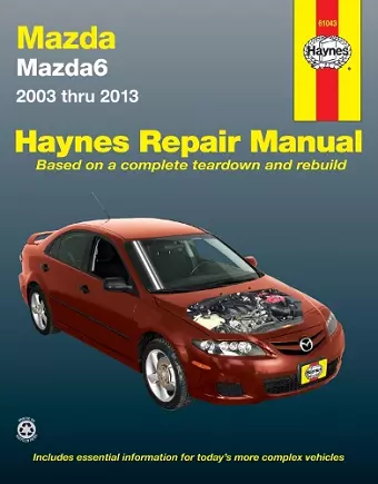 Mazda6 (2003-2013) Haynes Repair Manual (USA) cover