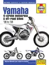 Yamaha YZ & WR 4-stroke Motocross Bikes (98 - 08) Haynes Repair Manual cover