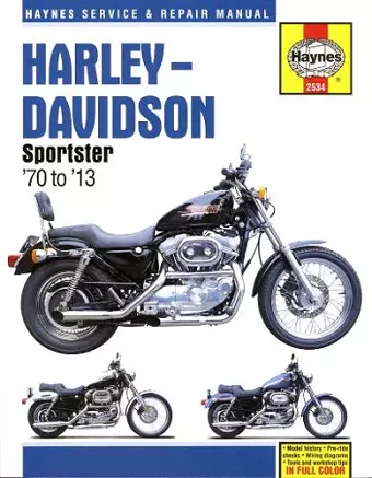 Harley-Davidson Sportsters (70 - 13) Haynes Repair Manual cover