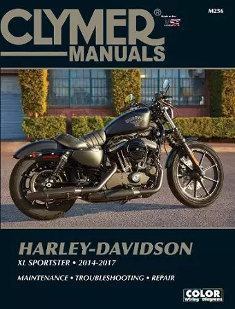 Harley-Davidson XL Sportster (14-17) Clymer Repair Manual cover
