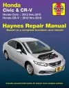 Honda Civic (12-15) & CR-V (12-16) Haynes Manual (USA) cover