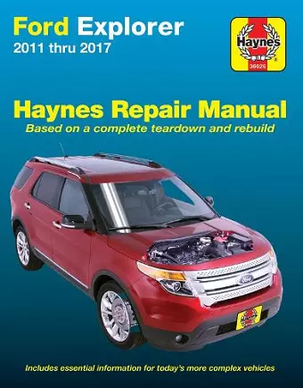 Ford Explorer, 11-17 Haynes Repair Manual cover