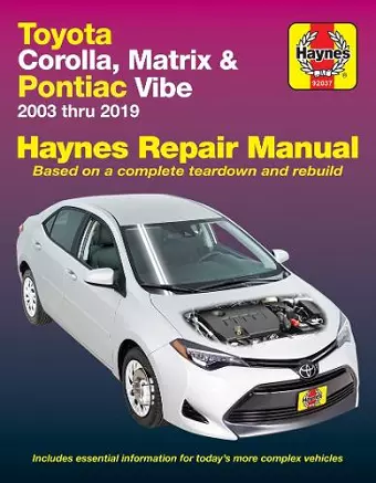 Toyota Corolla (03-19) (USA) cover