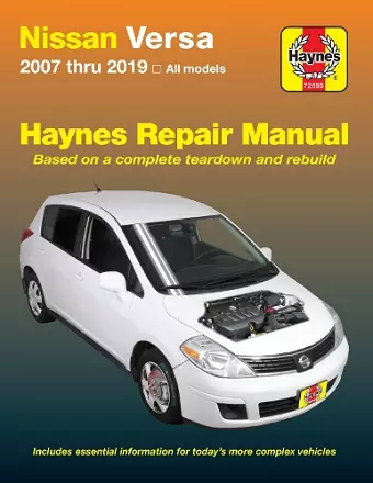 Nissan Versa for Versa (2007-2019) (USA) cover