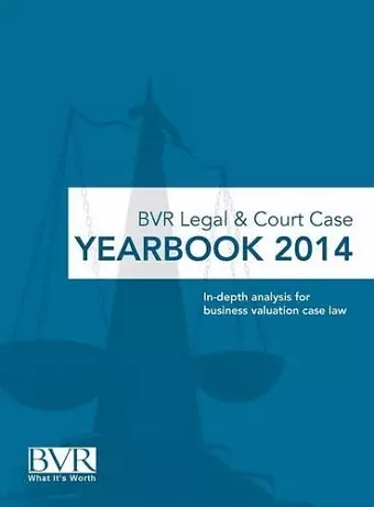 BVR Legal & Court Case Yearbook 2014 cover