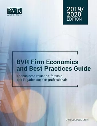 BVR Firm Economics and Best Practices Guide cover