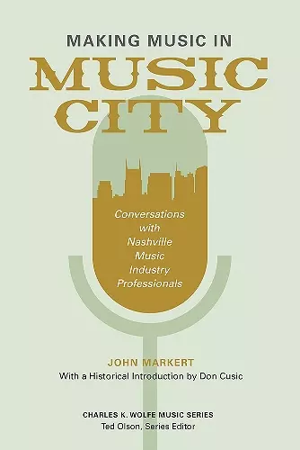 Making Music in Music City cover