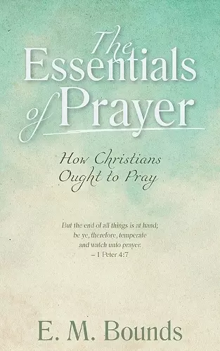 The Essentials of Prayer cover