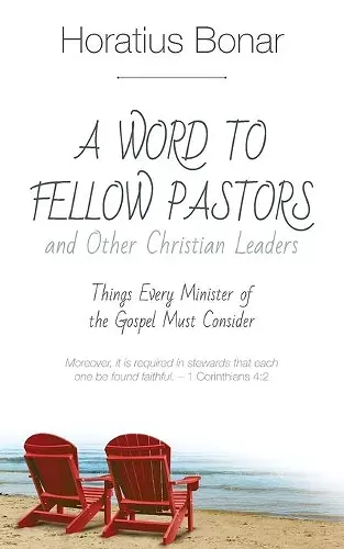 A Word to Fellow Pastors and Other Christian Leaders cover