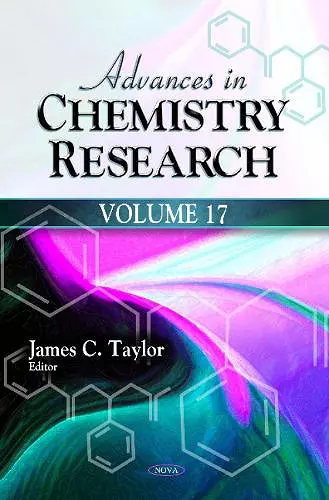 Advances in Chemistry Research cover