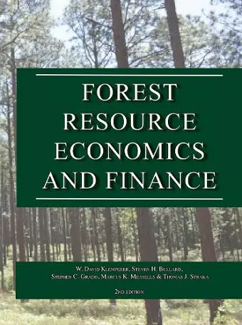 Forest Resource Economics and Finance cover