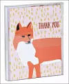 Foxy Thank You Notecard Set cover