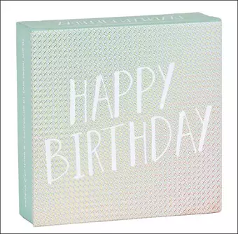 Daydream Birthday Mini FlipTop Notecard Box cover