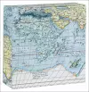 Vintage Maps Mini FlipTop Notecard Box cover