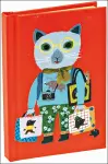 Cat Tourist Mini Notebook cover