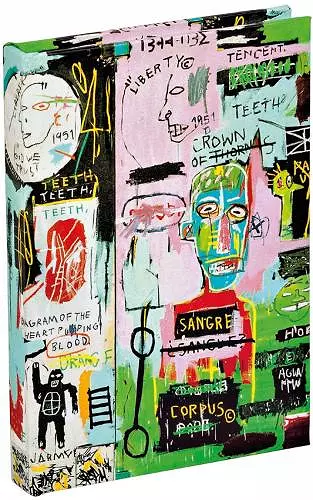 In Italian by Jean-Michel Basquiat Mini Sticky Book cover