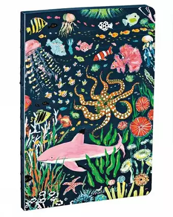 Pink Shark A5 Notebook cover