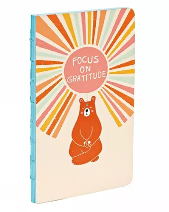 Gratitude Bear Small Bullet Journal cover