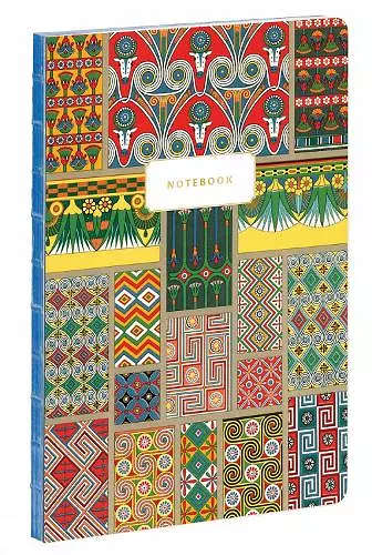 Ancient Egypt Patterns - Albert Racinet A5 Notebook cover