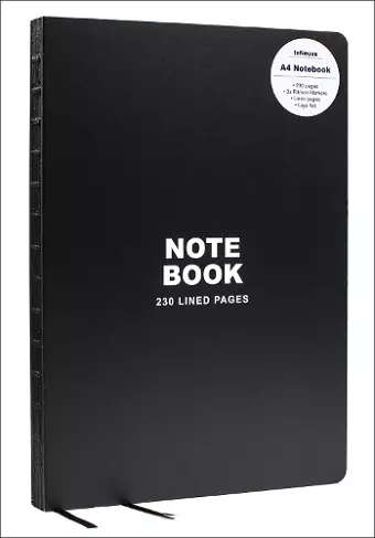 Black A4 Notebook cover