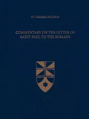 Commentary on the Letter of Saint Paul to the Romans cover